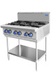6 Burner Cook Top With Stand At80g6b F