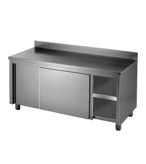 Kitchen Tidy Workbench Cabinet with Splashback - DTHT-1200 B-H