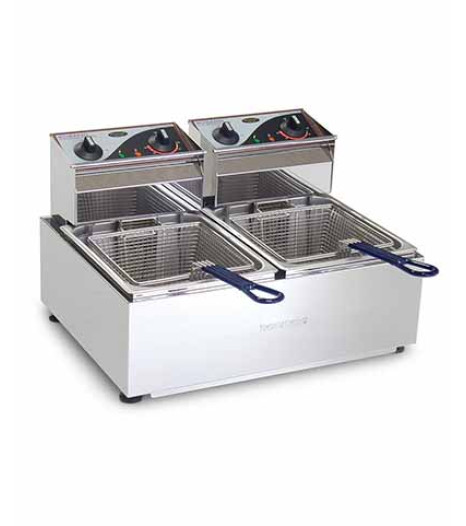 Double Pan Counter Fryer 5 Litre Capacity - F25