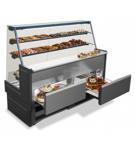 Pastry Refrigerated Display Case - RI 140VD
