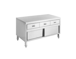 KITCHEN TIDY WITH 3 DRAWERS & DOORS – SKTD-1500