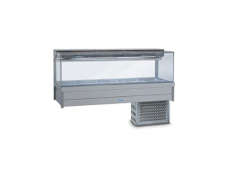 SRX24RD Cold Food Display Bar (Square Glass) Roband