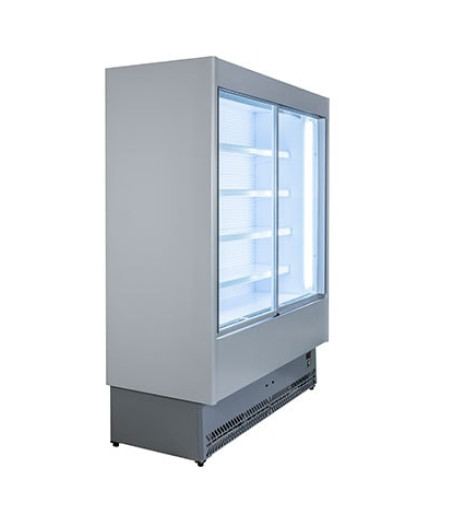 Open Display Fridge with Glass sliding doors VS80 150CA