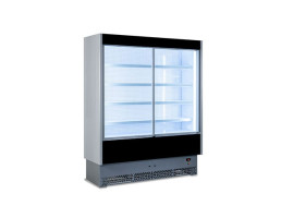 Open Display Fridge with Glass sliding doors VS80 187CA
