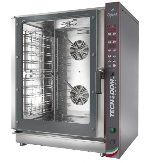 Tdc 10vh Tecnodom By Fhe 5 Tray Combi Oven Front Angled