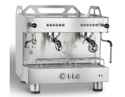 Bezzera Otto Silver Compact 2 Group Espresso Machine Bzottocde2is1
