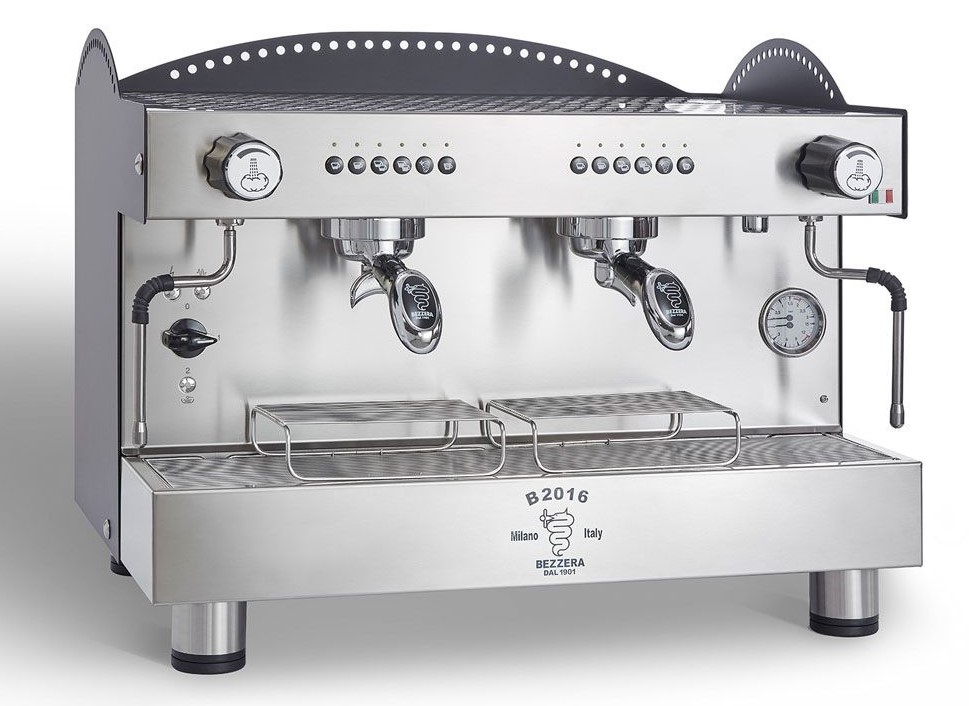 Black 2 Group Espresso Machine Bzb2016b2de
