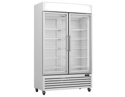 Thermaster 800l Upright Double Glass Door Freezer Lg 800pf